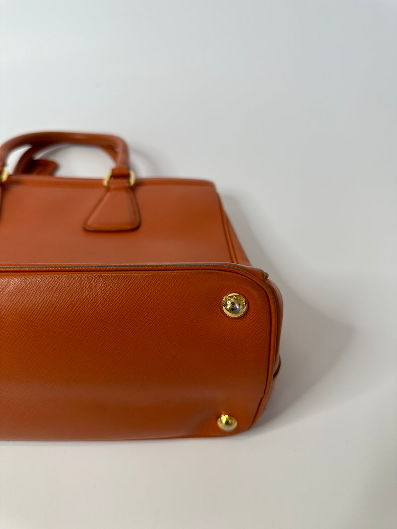 Prada Saffiano Lux Parabole Tote Leather