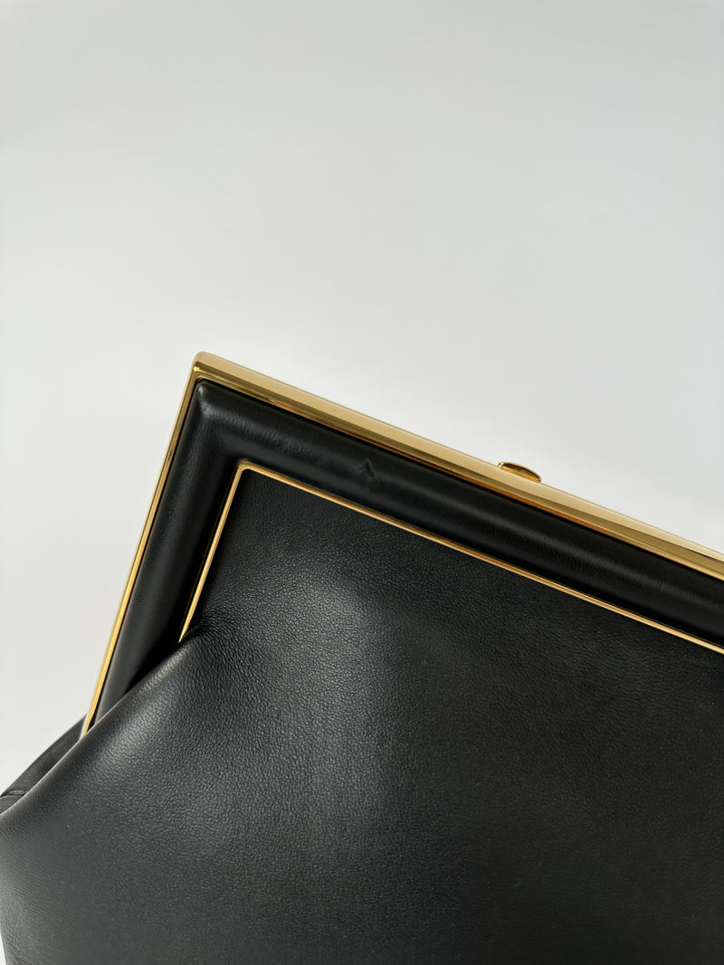Fendi First Small In Black Lambskin
