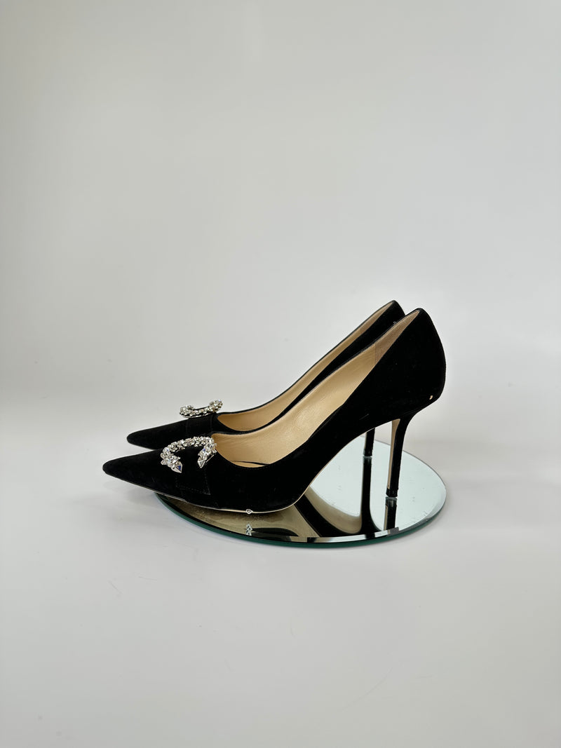 Jimmy Choo Melva 90 Pump Heels ( 39 /UK 6)