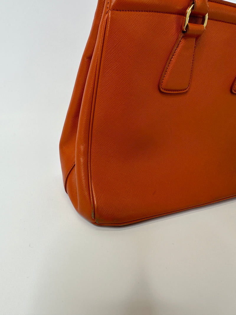 Prada Saffiano Lux Parabole Tote Leather