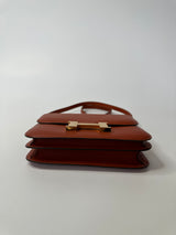 Hermès Constance 18 In Cuivre Chevre Leather