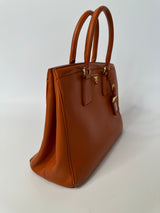Prada Saffiano Lux Parabole Tote Leather
