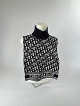 Christian Dior D -Oblique Reversible Jumper Snood