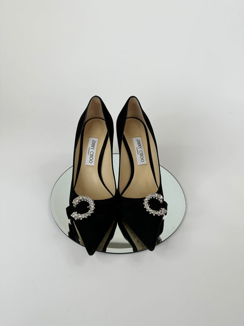 Jimmy Choo Melva 90 Pump Heels ( 39 /UK 6)