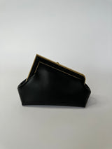 Fendi First Small In Black Lambskin