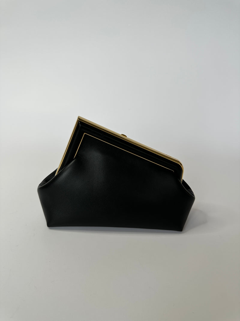 Fendi First Small In Black Lambskin