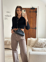 Fendi First Small In Black Lambskin