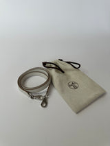 Hermès Kelly 28 II Retourne In Gris Pale With Palladium Hardware
