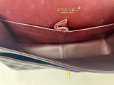Chanel Black Caviar Leather Jumbo Classic Double Flap