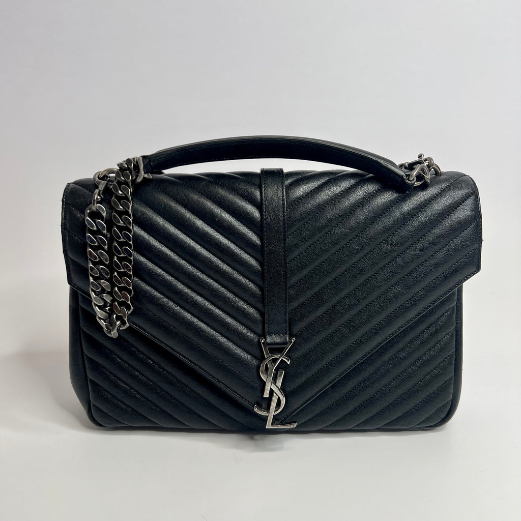 Saint laurent college large top bag