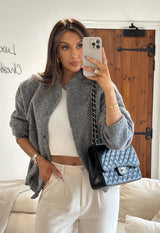 Chanel Black Caviar Leather Jumbo Classic Double Flap