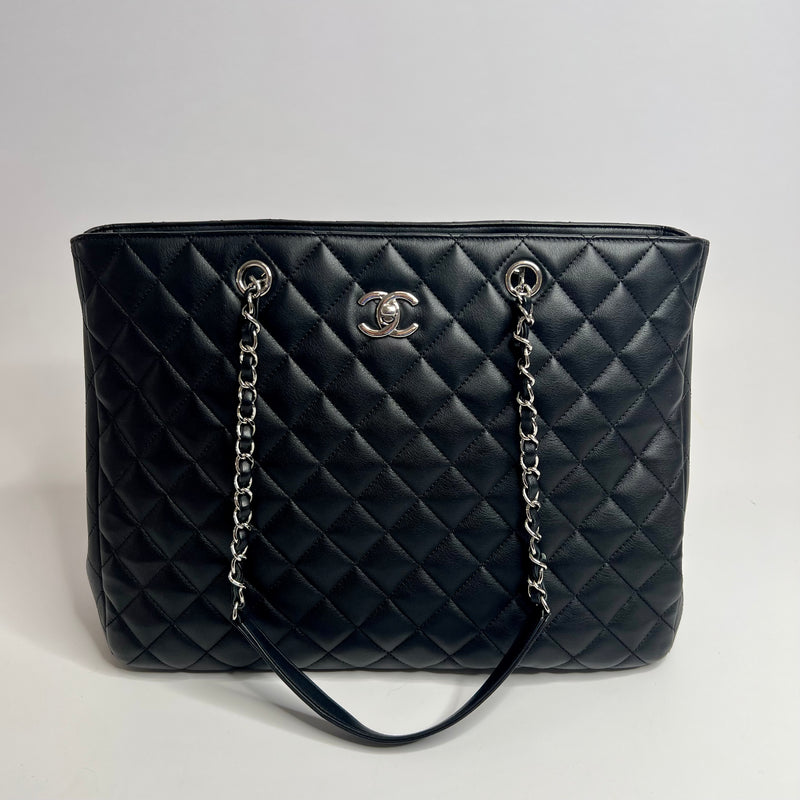 Chanel Timeless Black Calfskin Tote Bag