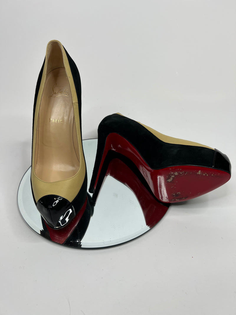 Christian Louboutin Mago 140 Heels  (Size 40/UK 7)