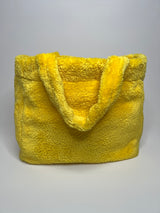 Prada Yellow Terry Tote Shopper