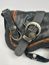 Christian Dior Vintage Gaucho Saddle Bag