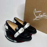 Christian Louboutin Black Monmoc Loafers (Size 38/UK 5 )
