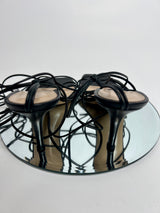 Gianvito Rossi Sylvie Black Nappa 70  (Size 38/ uk 5)