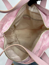 Chanel Pink Canvas Shopper