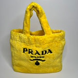 Prada Yellow Terry Tote Shopper