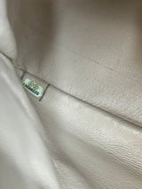 Chanel Jumbo Single Flap In Beige Caviar Leather