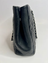 Chanel Timeless Black Calfskin Tote Bag
