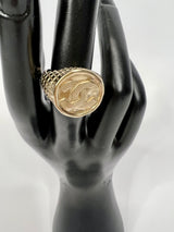 Chanel Signet CC Gold Ring