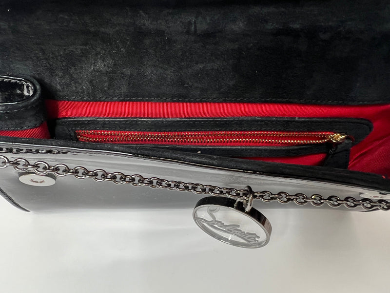 Christian Louboutin Vera Dodat Patent Leather Clutch