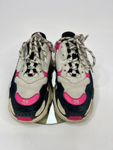 Balenciaga Triple S Pink/Black Trainers (Size 38/UK5)