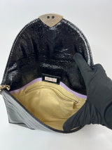 Jimmy Choo Patent Clutch Bag With Chain