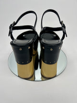 Prada Black heels (Size 38.5/UK 5.5)