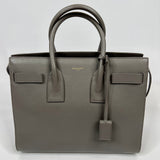 Saint Laurent Sac De Jour Small In Grey Leather