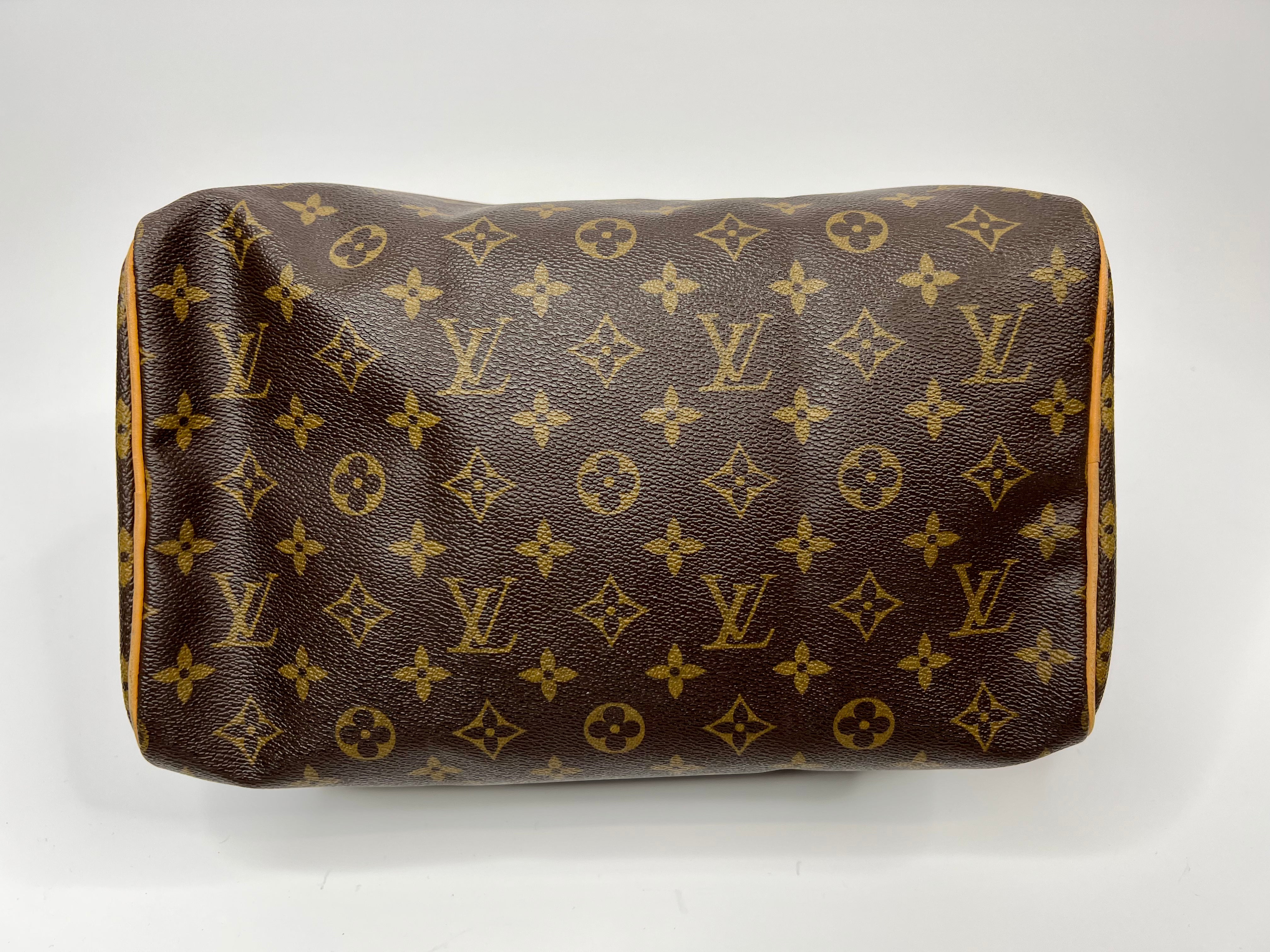 Louis Vuitton Monogram Speedy 30 Bag