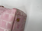 Chanel Pink Canvas Shopper