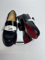 Christian Louboutin Black Monmoc Loafers (Size 38/UK 5 )