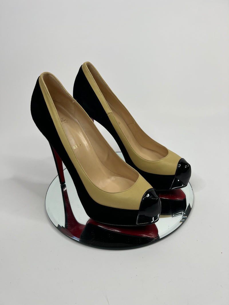 Christian Louboutin Mago 140 Heels  (Size 40/UK 7)
