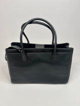Chanel Large Grey Leather Tote Bag