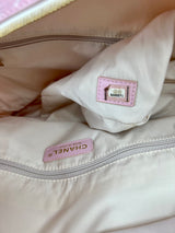 Chanel Pink Canvas Shopper
