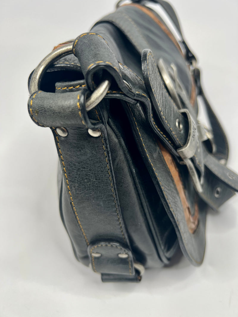 Christian Dior Vintage Gaucho Saddle Bag