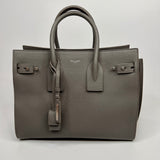 Saint Laurent Sac De Jour Small In Grey Leather