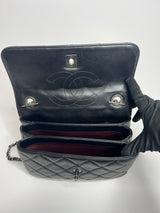 Chanel 19 Small In Black Lambskin Leather