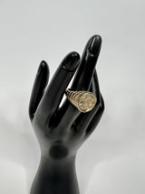 Chanel Signet CC Gold Ring
