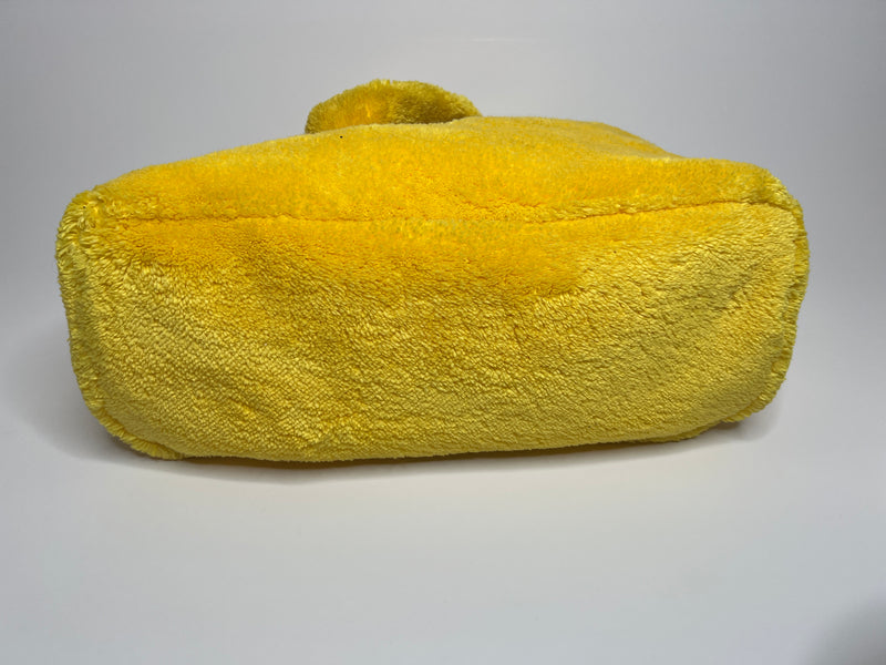 Prada Yellow Terry Tote Shopper