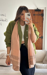 Christian Dior Cannage Silk Scarf