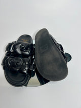 Valentino Atelier Rose Detail Slides (Size 38/ UK 5)