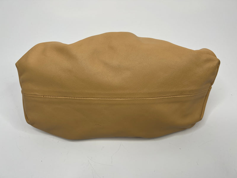 Bottega Veneta The Chain Pouch In Almond Leather
