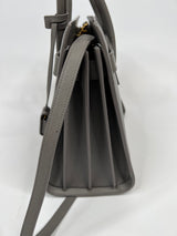 Saint Laurent Sac De Jour Small In Grey Leather