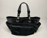Chanel Paris Biarritz Tote Bag In Patent Leather And Calf Hair