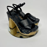 Prada Black heels (Size 38.5/UK 5.5)